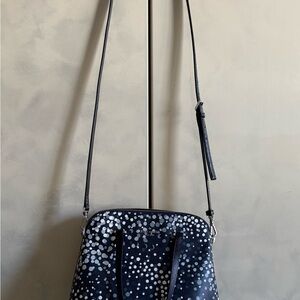 Kate Spade Blue and White Crossbody Bag